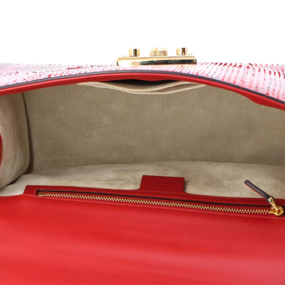 Gucci Padlock Shoulder Bag Python #202341g13b - image 5